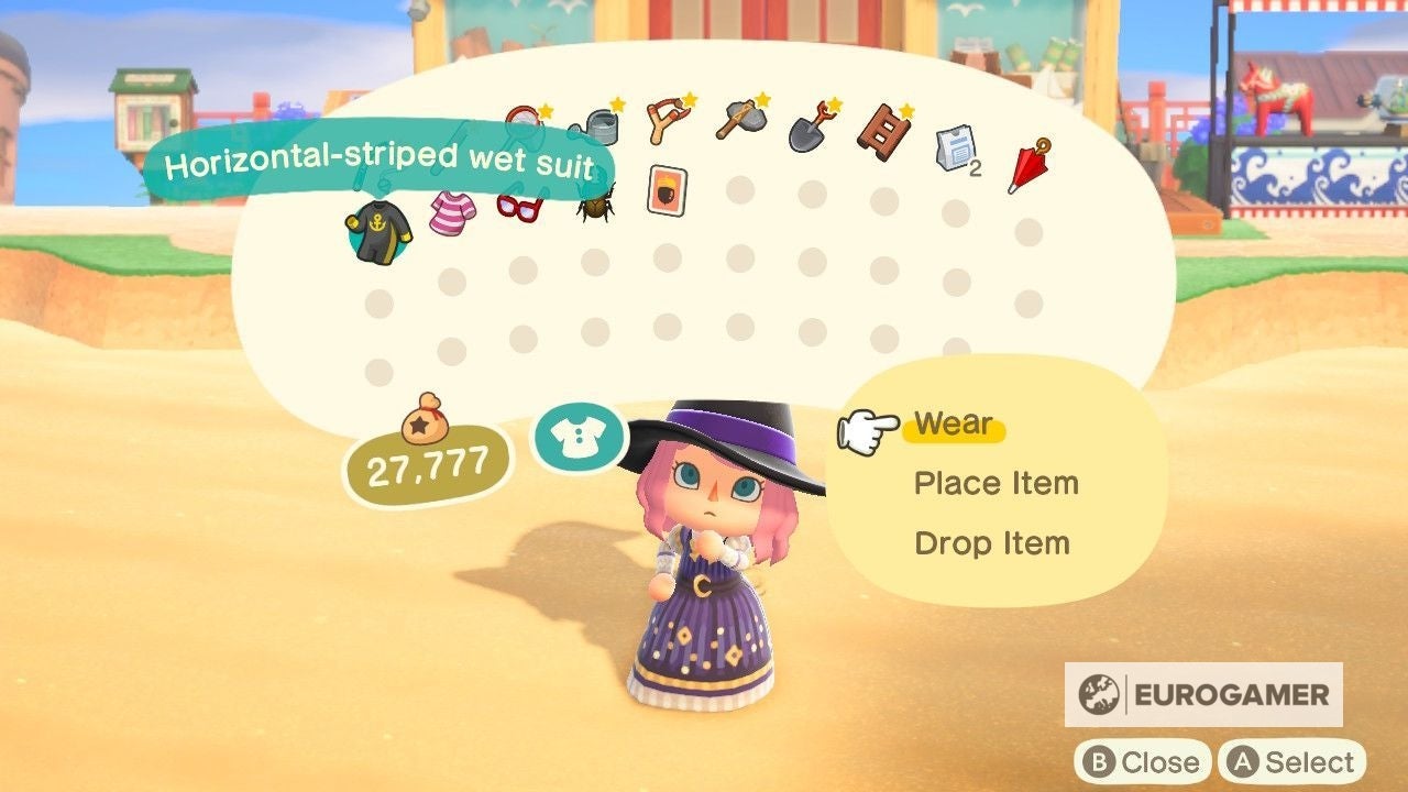 Animal Crossing Swimming How to swim, get a wetsuit and diving in New Horizons explained